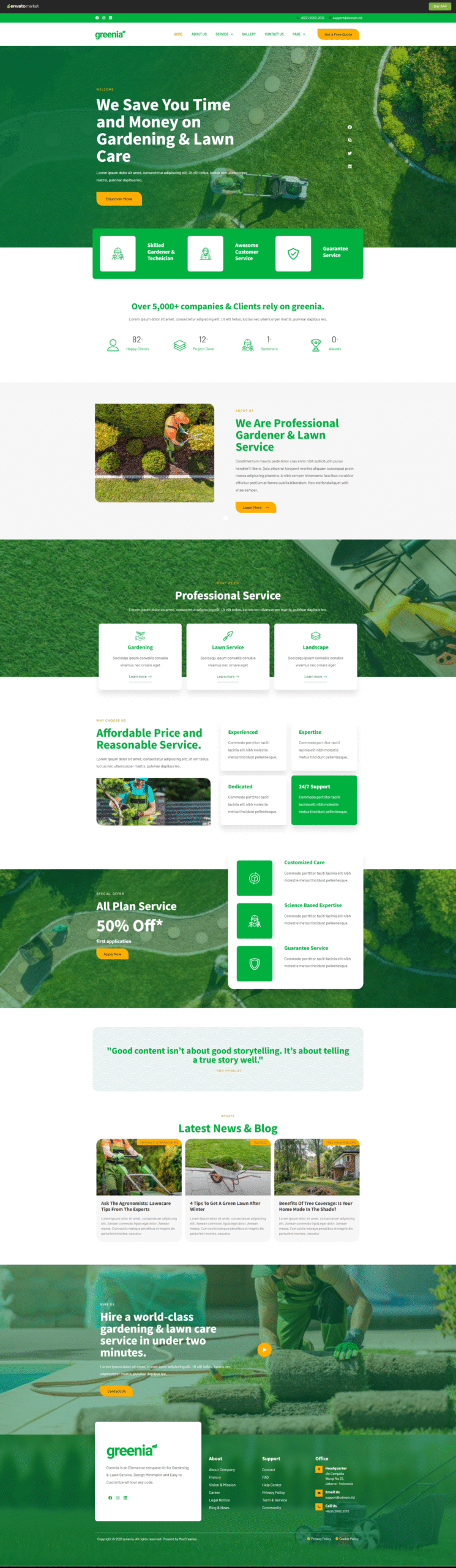 Greenia Landscape Gardening preview