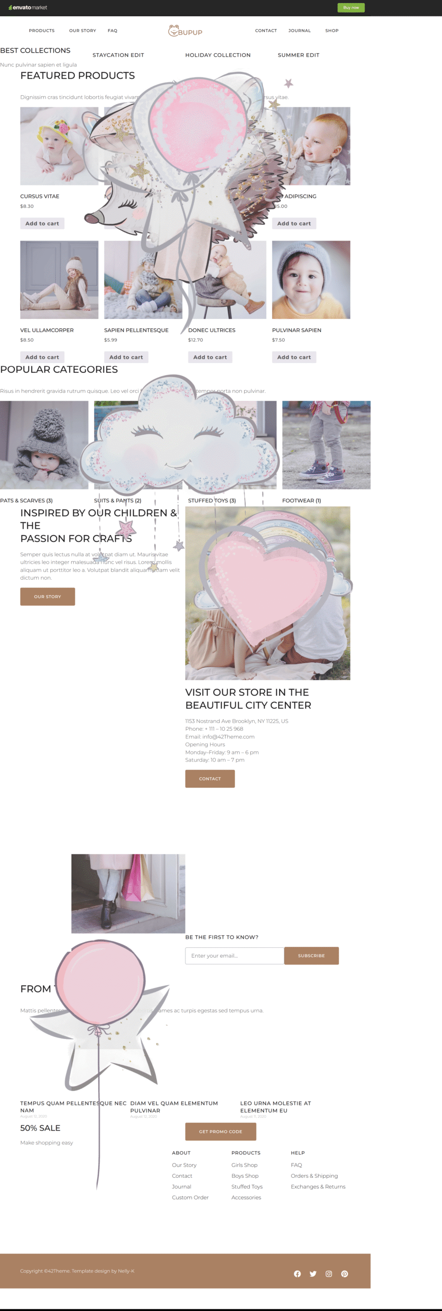 Bubup Kids Store Baby Shop preview