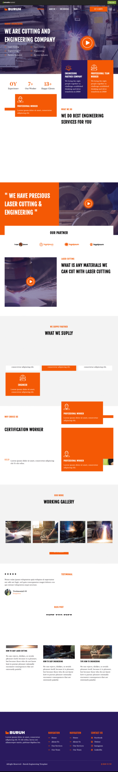 Buruh Laser Cutting Engineering Company preview