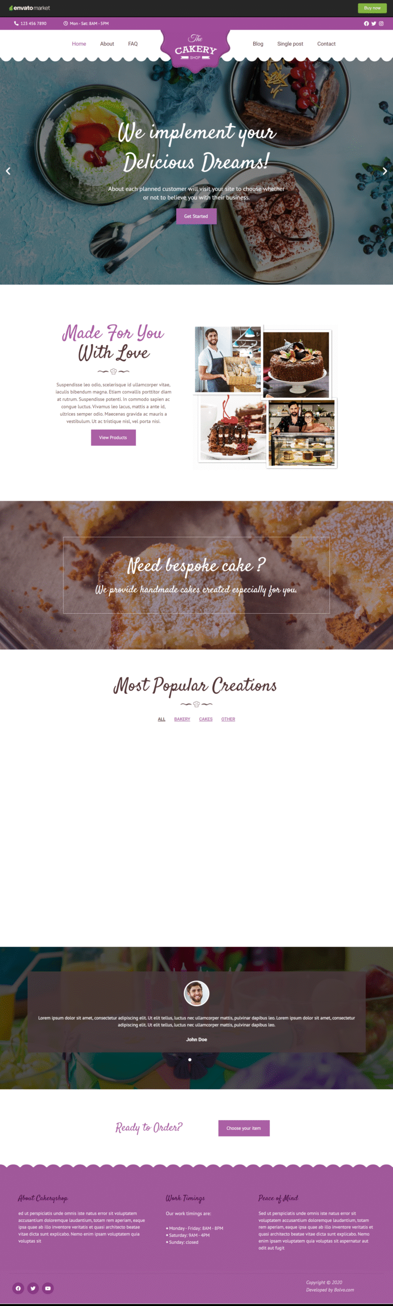 Cakeryshop Bakery Business preview