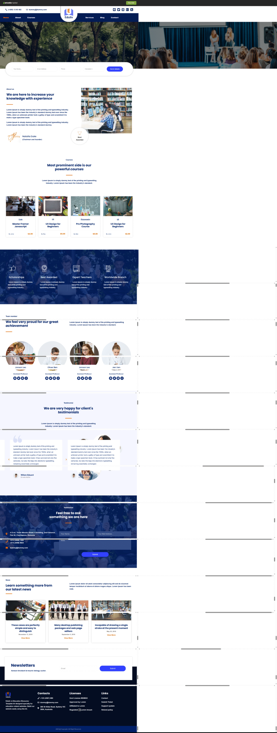 Eduliv Education preview