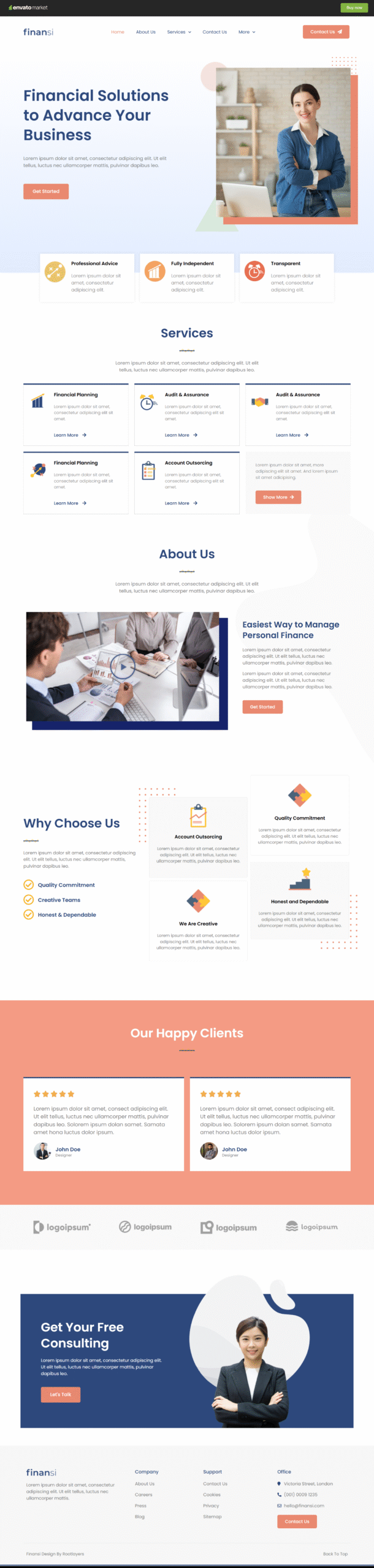 Finansi Finance Business preview