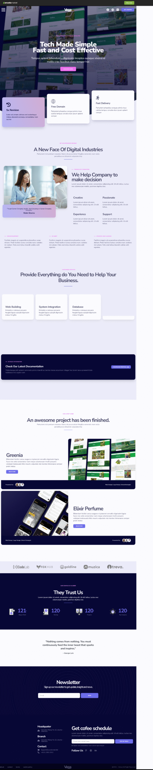 Vella Digital Agency preview