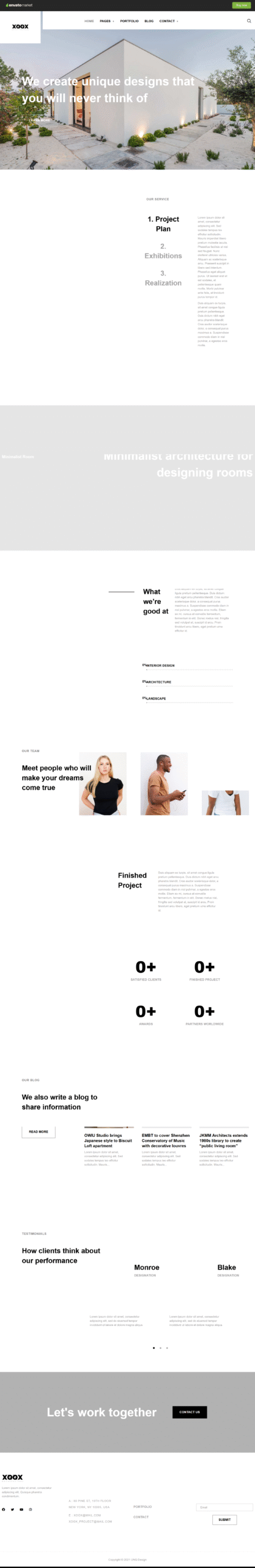 Xoox Architecture Agency preview